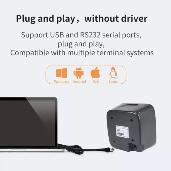 BARCODE SCANNER SPEED-X 9700 2D CMOS DESKTOP